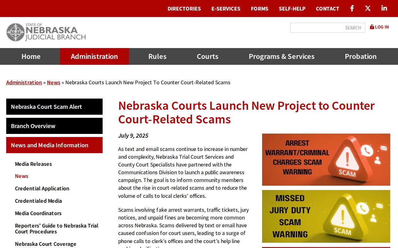 Keya Paha County active warrant search statewide court project